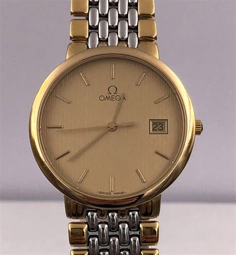 omega deville quartz 1980 price|omega deville quartz vintage watch.